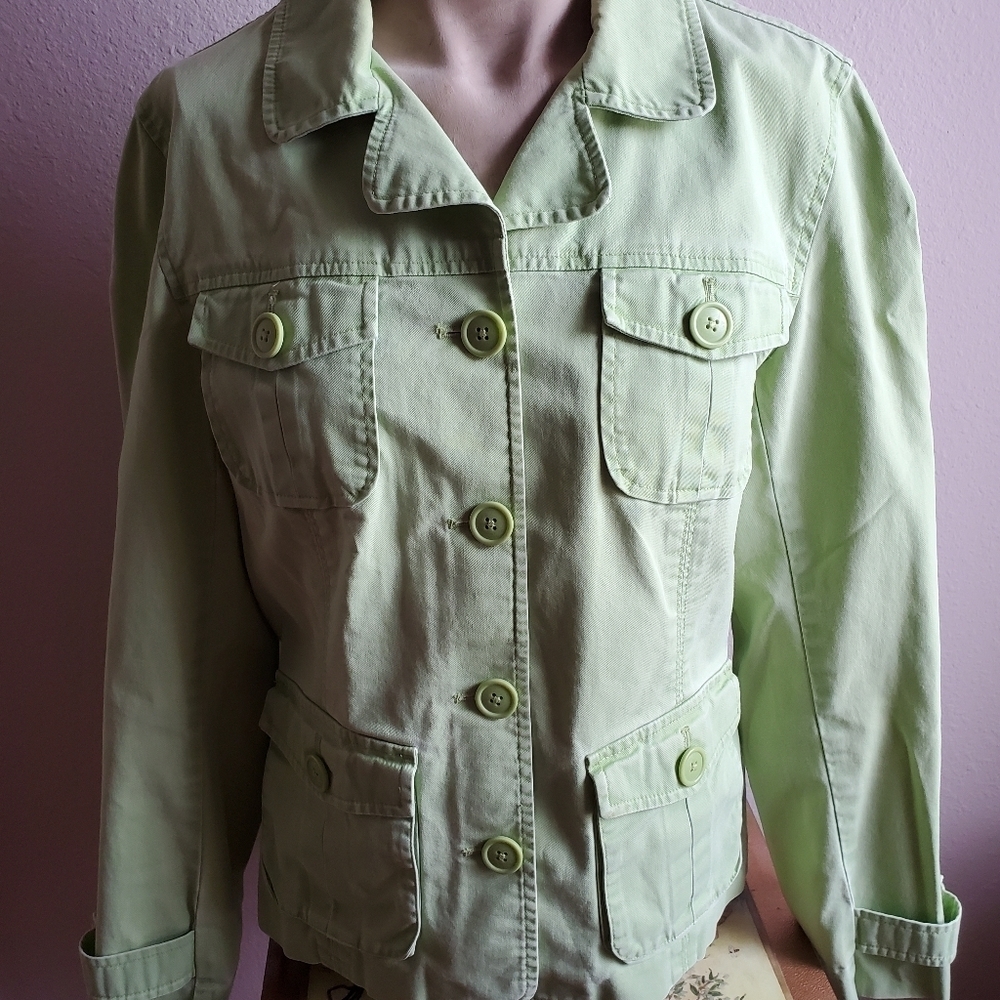 Talbots Green Field Jacket - Picture 5 of 16